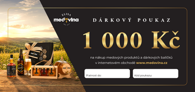 Elisa poklon bon 1000 CZK