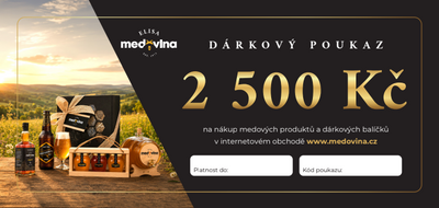 Elisa poklon bon 2500 CZK