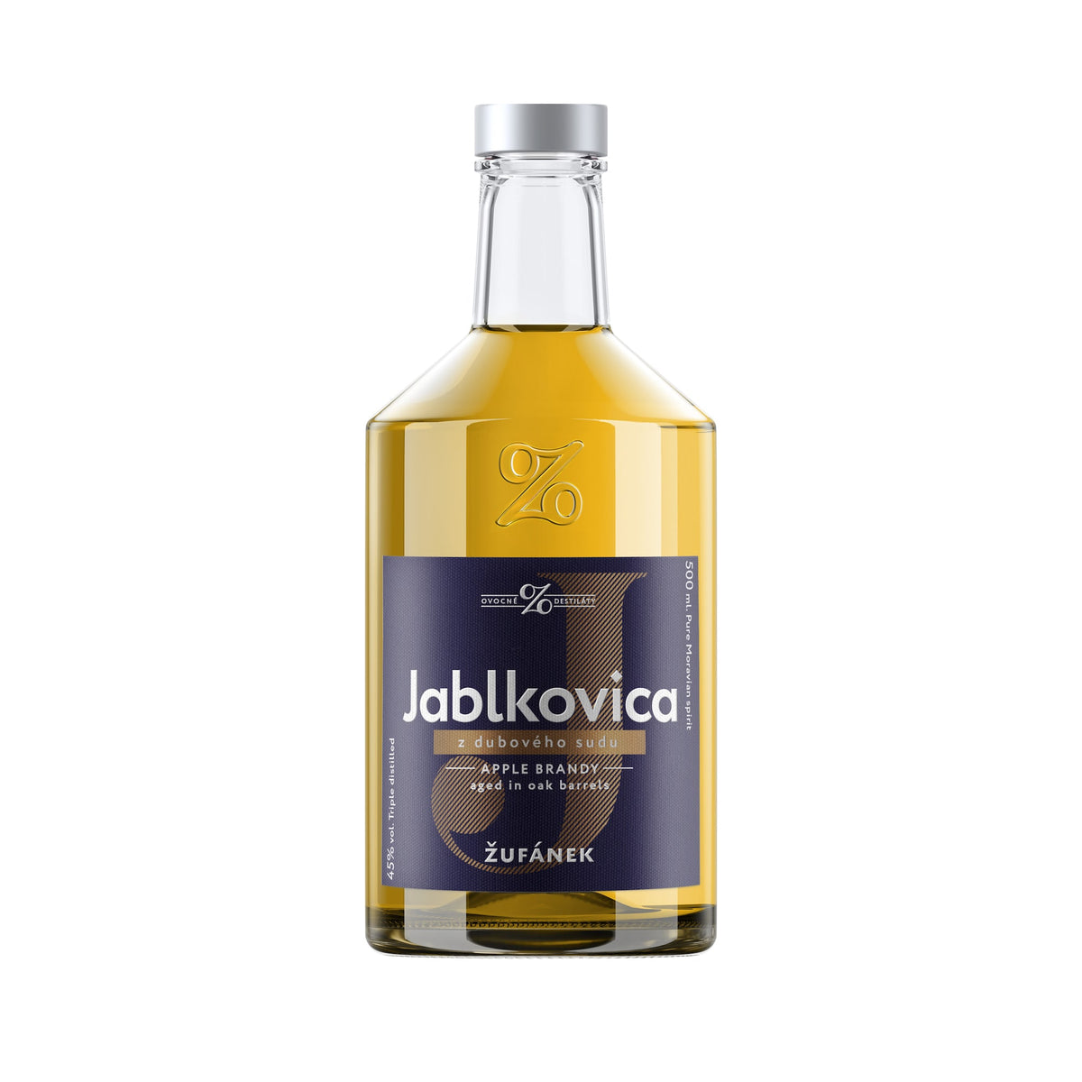 Jablkovica Žufánek z dubového sudu 45% 0,5l