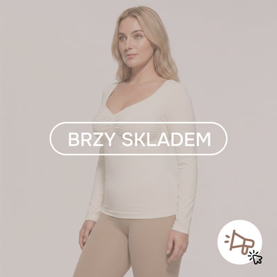 Seamless Shaping Top with Long Sleeves, WHITE L