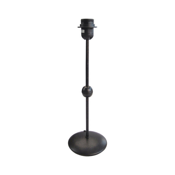 Various Metal Lamp Base Black – Elegant Base for Your Table Lamp (43 cm, E27)