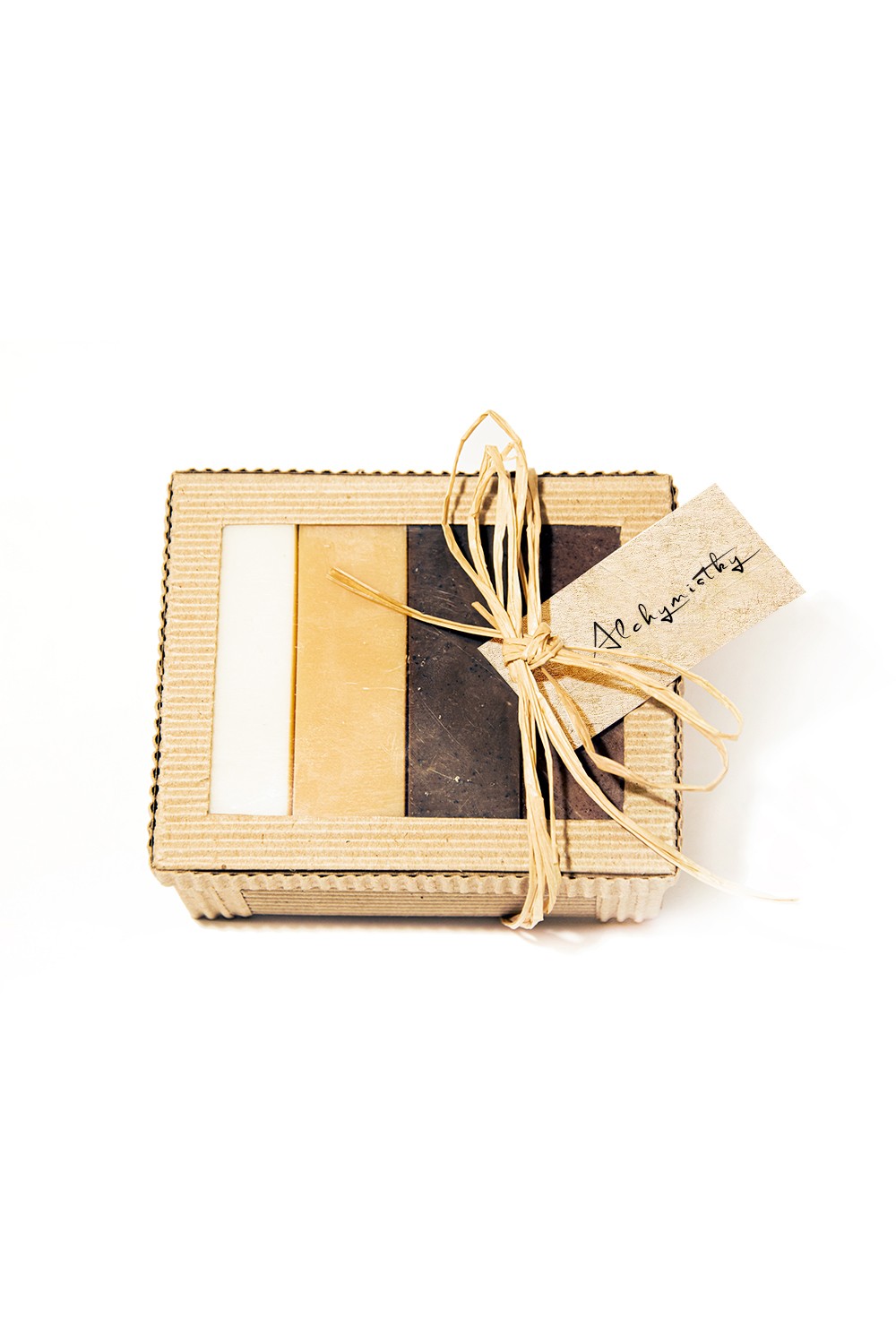Gift Set of 4 Sliced Toilet Soaps