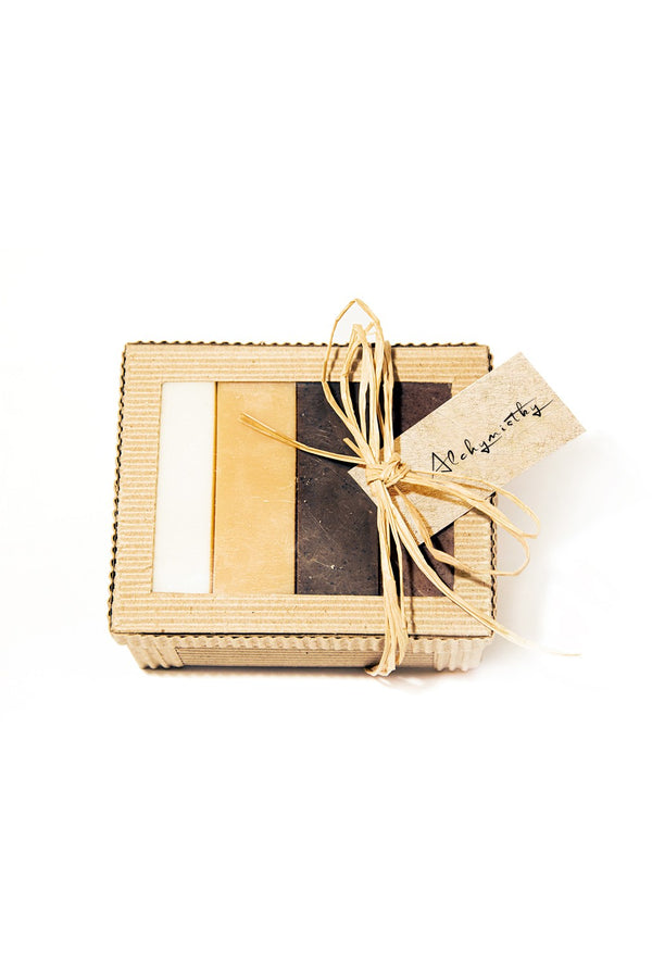 Gift Set of 4 Sliced Toilet Soaps