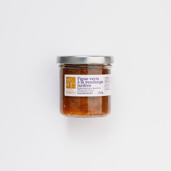 Chutney de figue au Gewurztraminer Vendanges Tardives - 150g