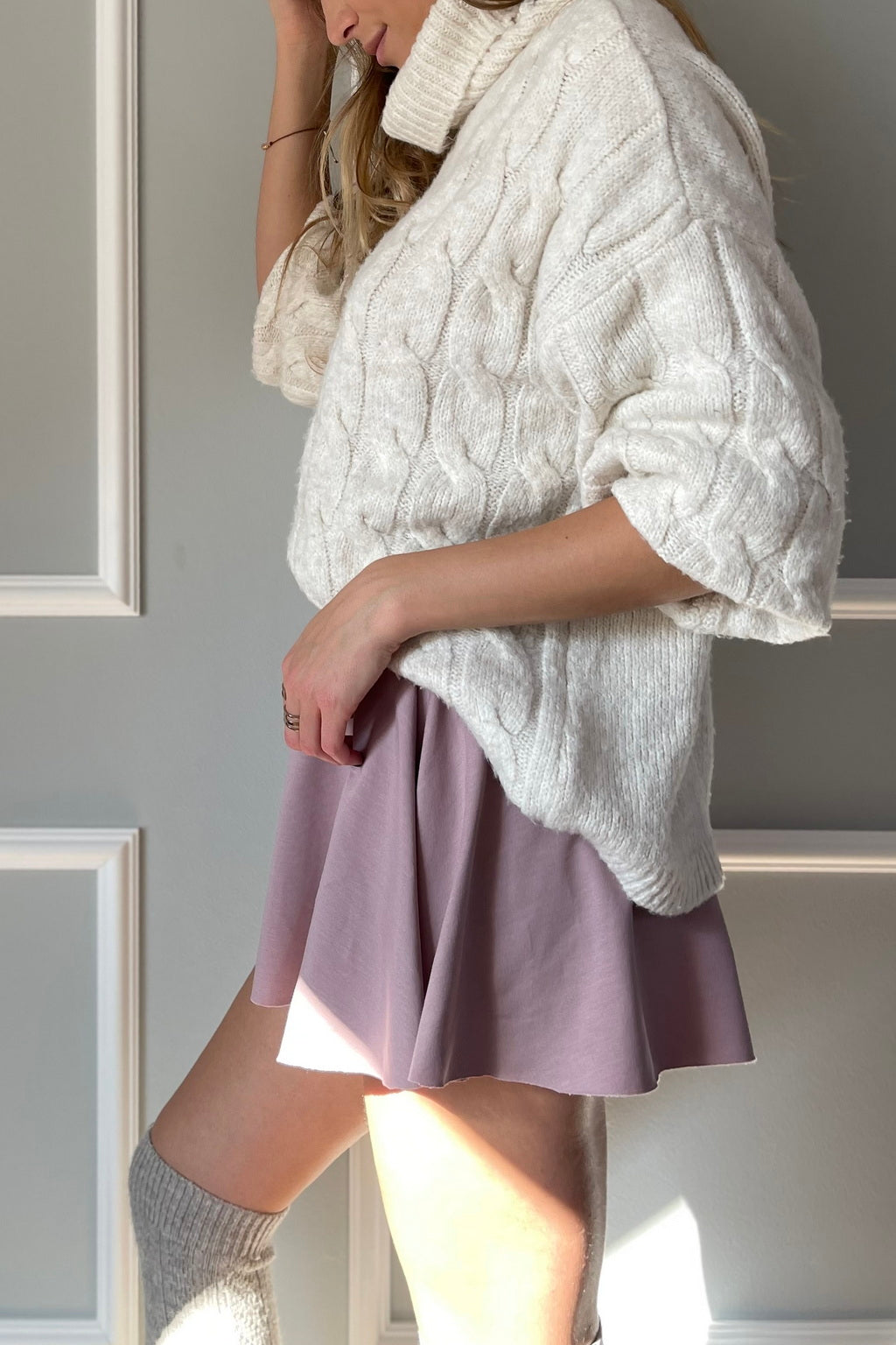 Bamboo Sweat BOXER SHORTS | Loreen Label Size: XS/S, Colour: Dusty Pink