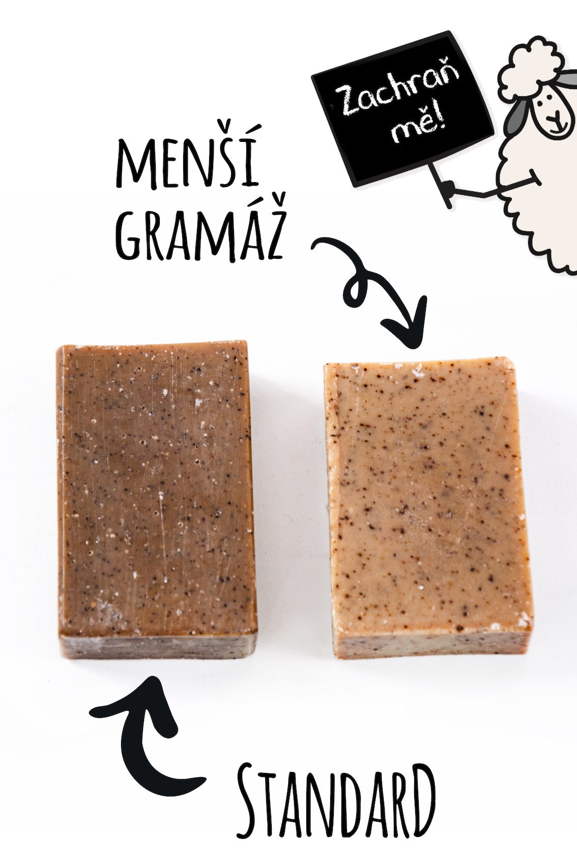 Coffee Soap - Sliced - Save Me!