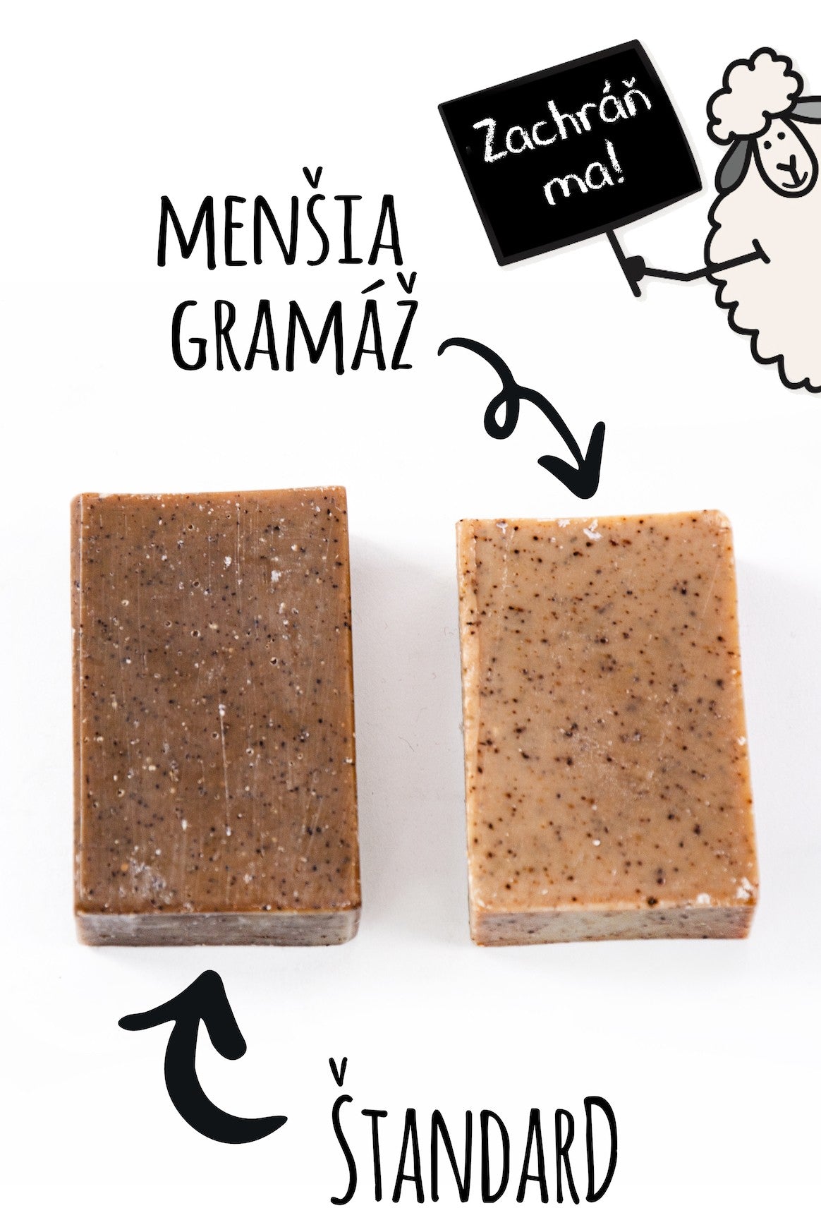 Coffee Soap - Sliced - Save Me!