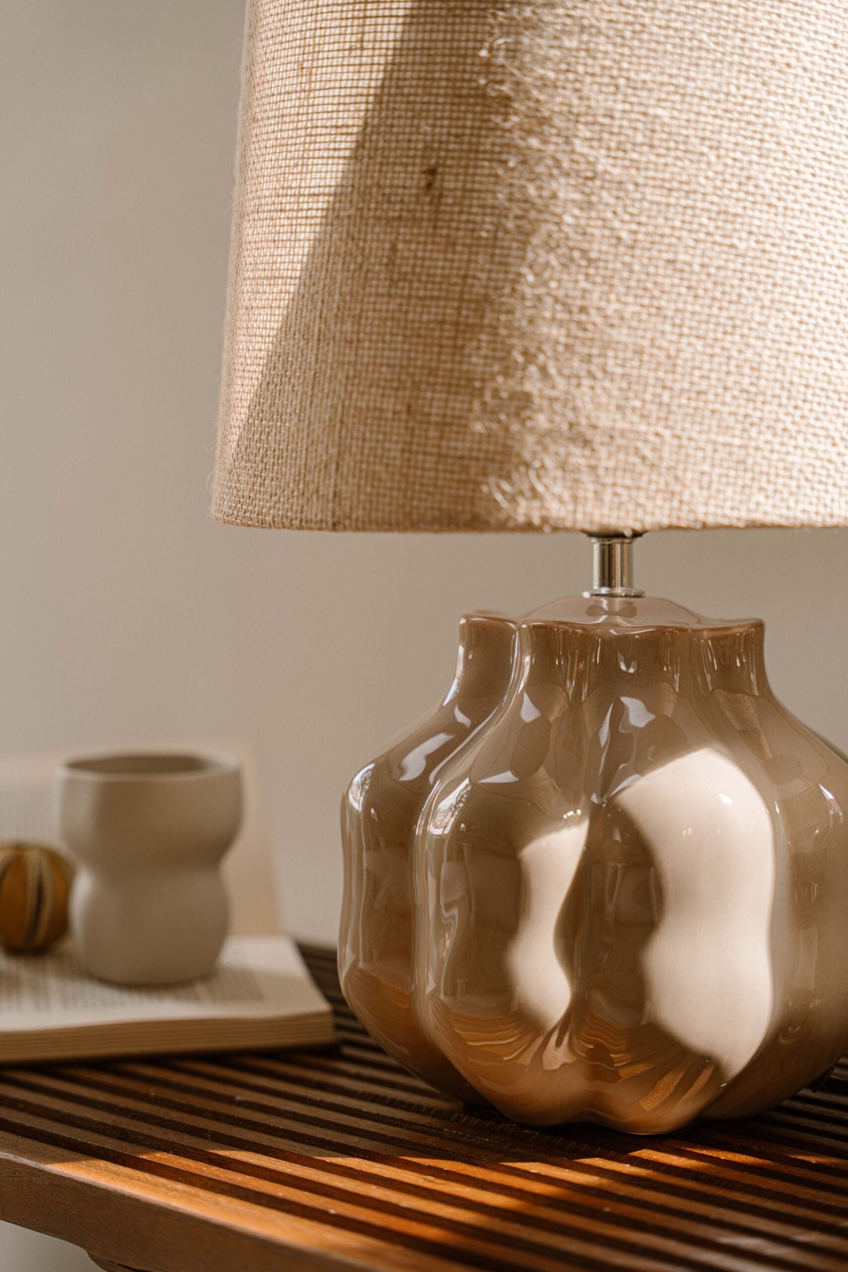 Indore Home - Verde - M - Table Lamp - Beige