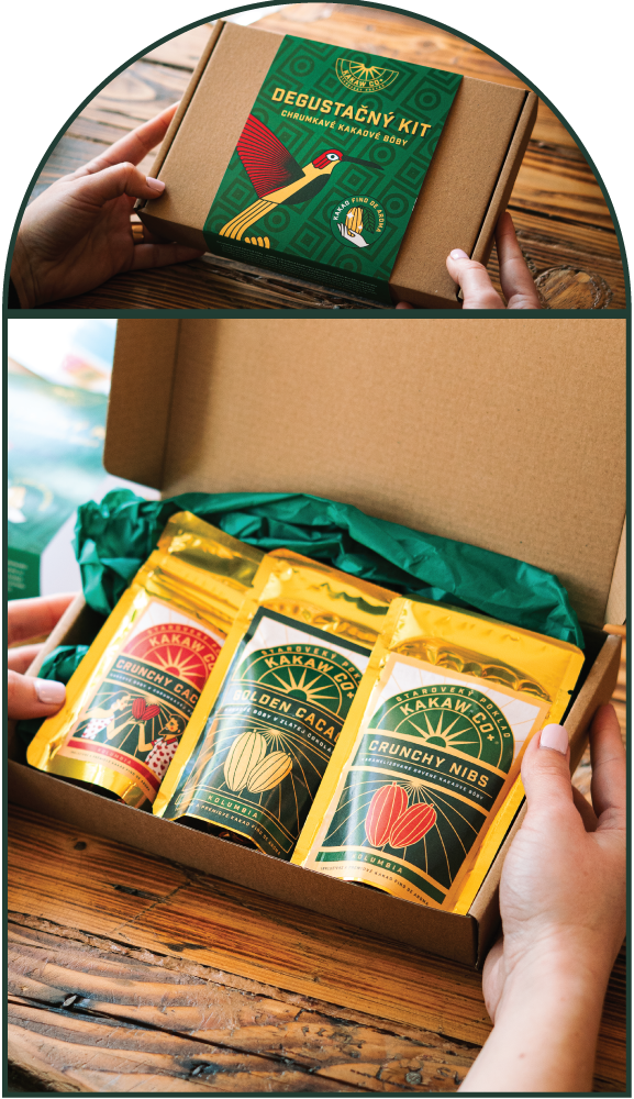 Tasting Kit – Crunchy Cacao Beans