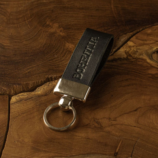 Elegant Leather Keychain