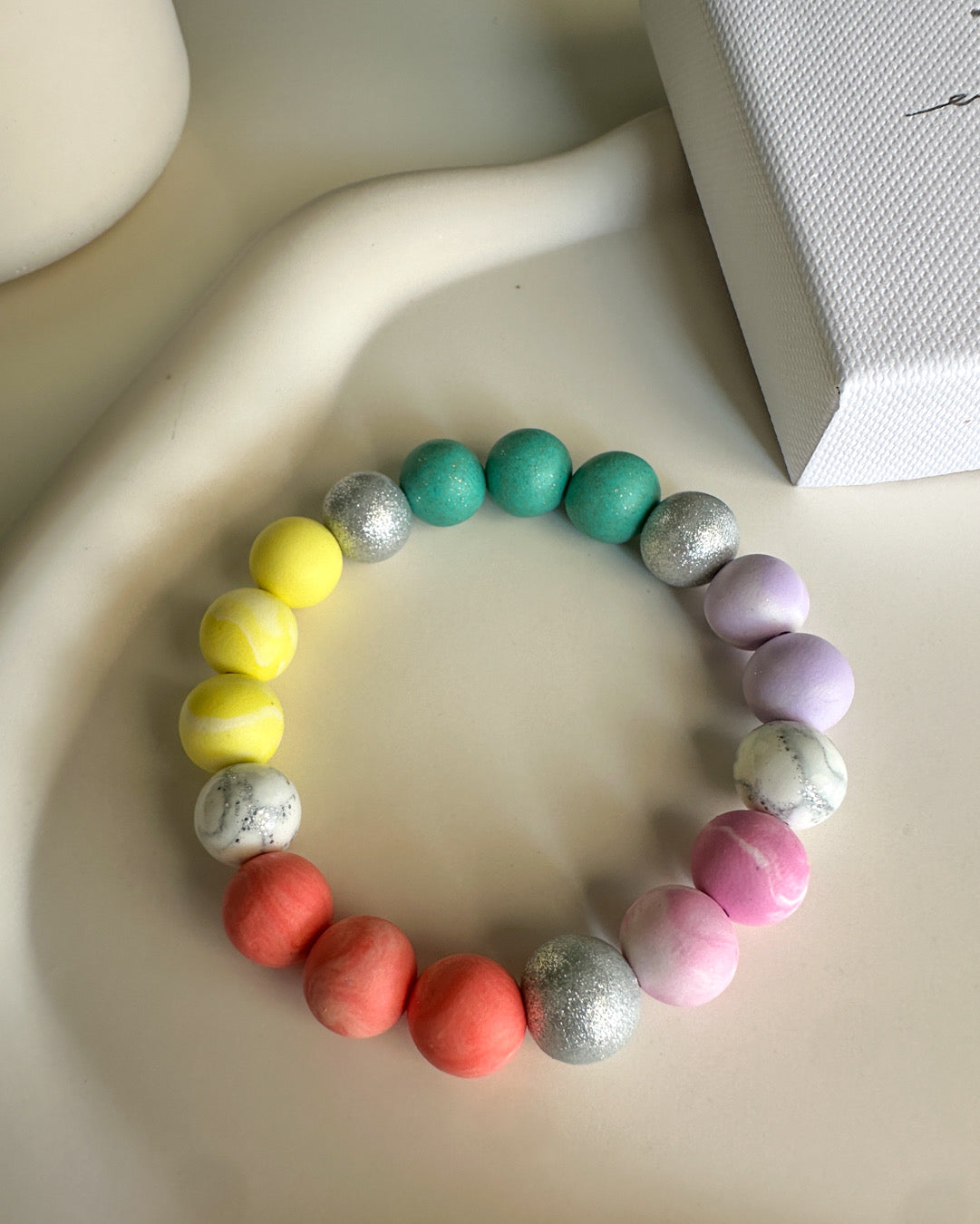 Bracelet, earrings | BULB LIMITED | colorful #1
