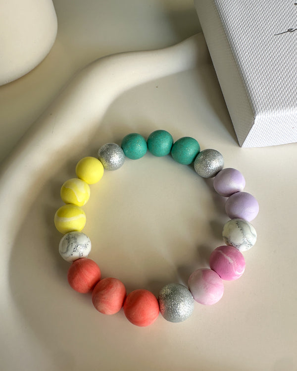 Bracelet, earrings | BULB LIMITED | colorful #1