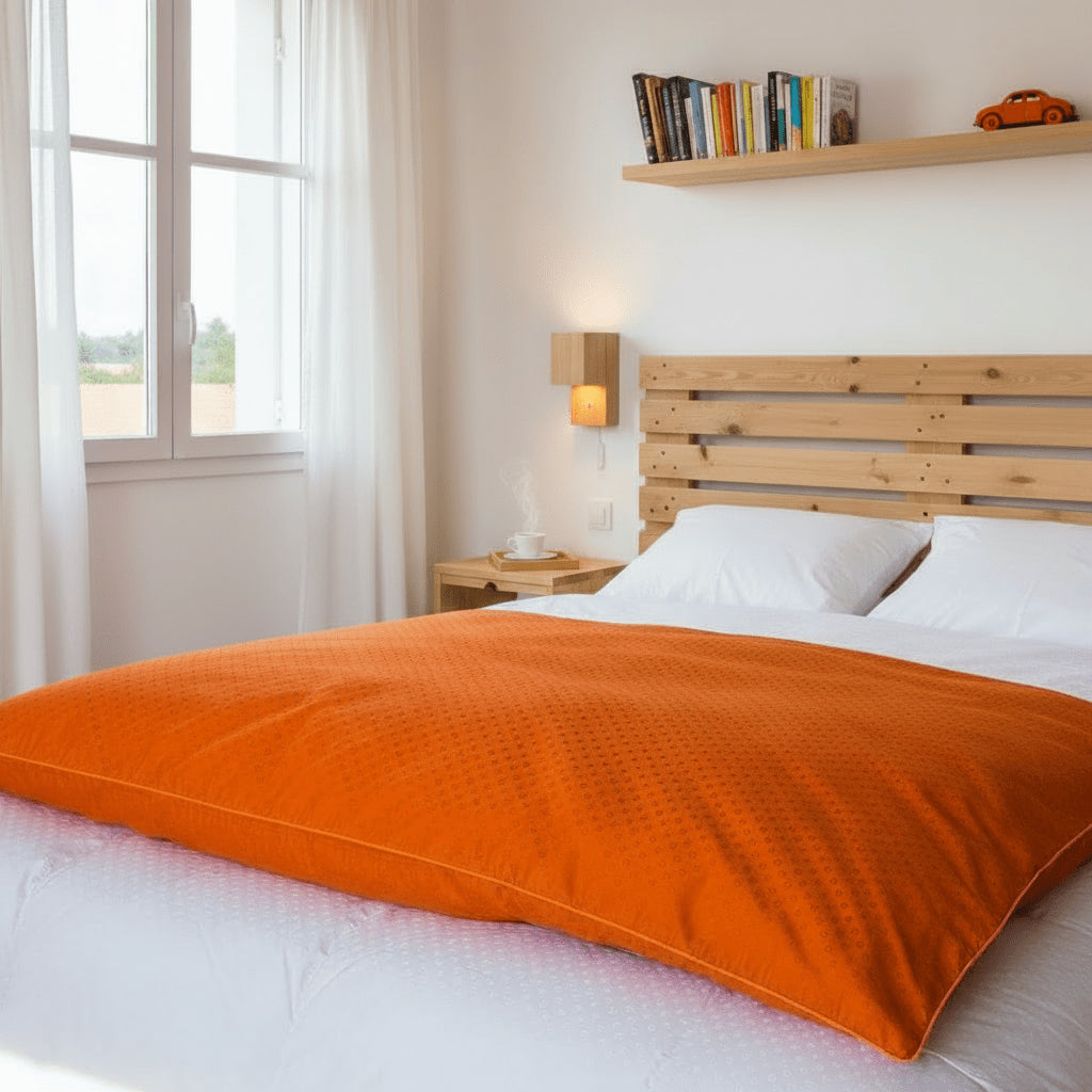 Jacquard Color Puffed Duvet