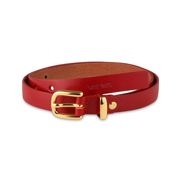 Women's Narrow Leather Belt
