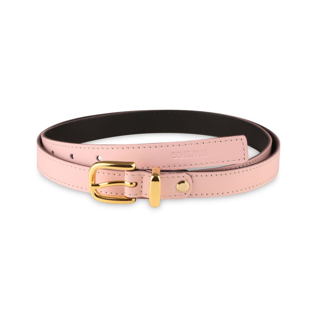 Women's Narrow Leather Belt