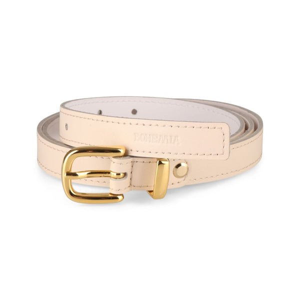 Women's Narrow Leather Belt