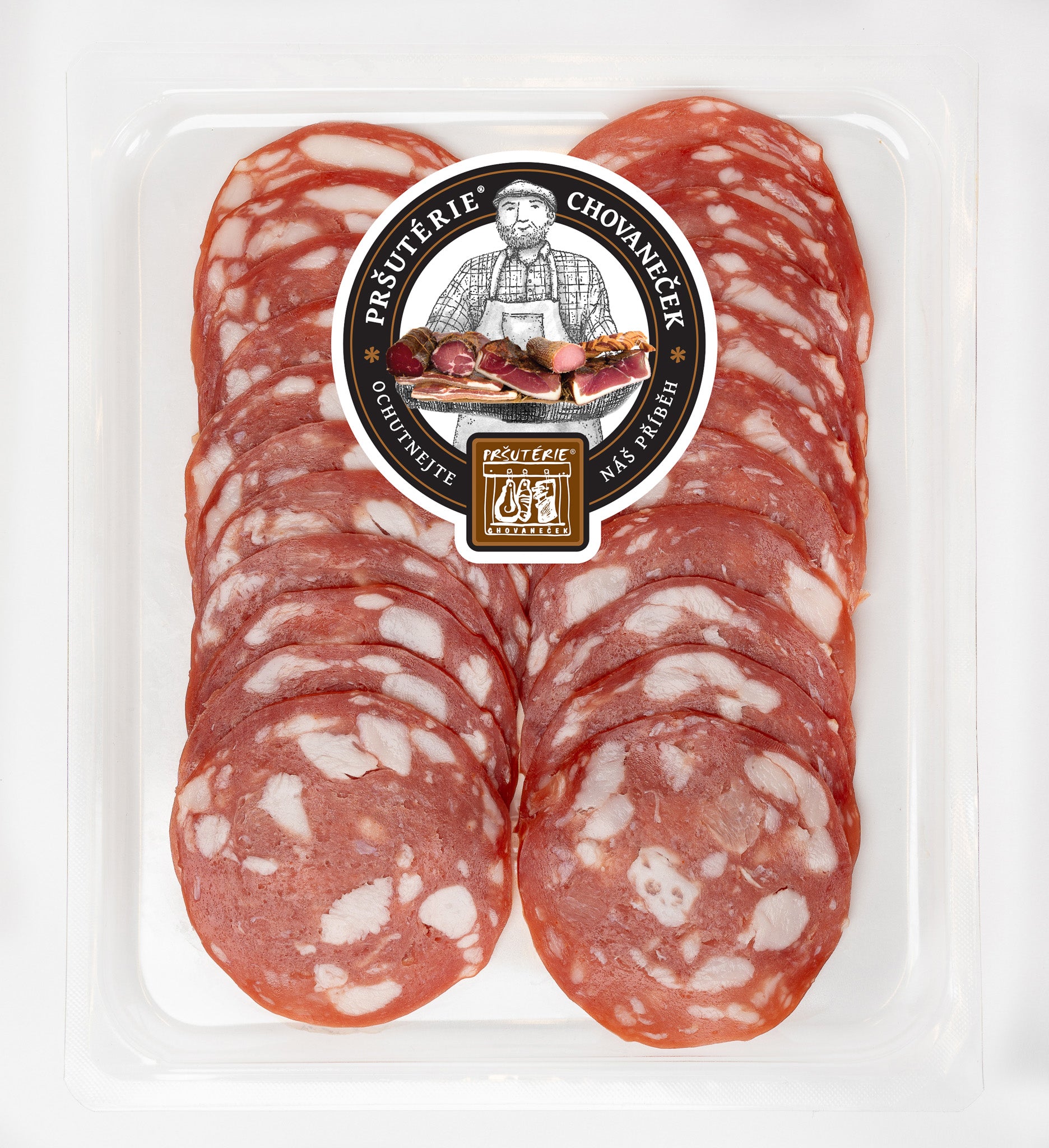 TOSKÁNA z Pršutérie® vakuovaná 100g  Výrobek jemně nakrájen