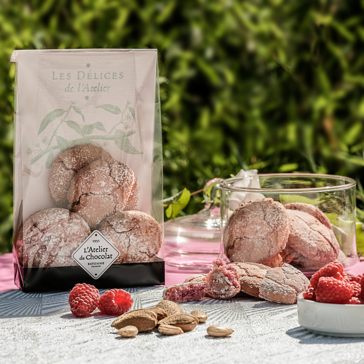 Macarons di Lampone Baschi x6