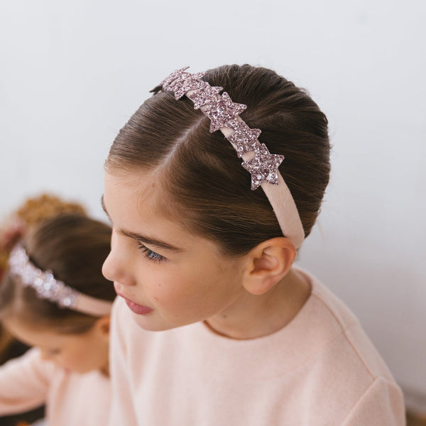 CERCHIETTO CON STELLINE GLITTER