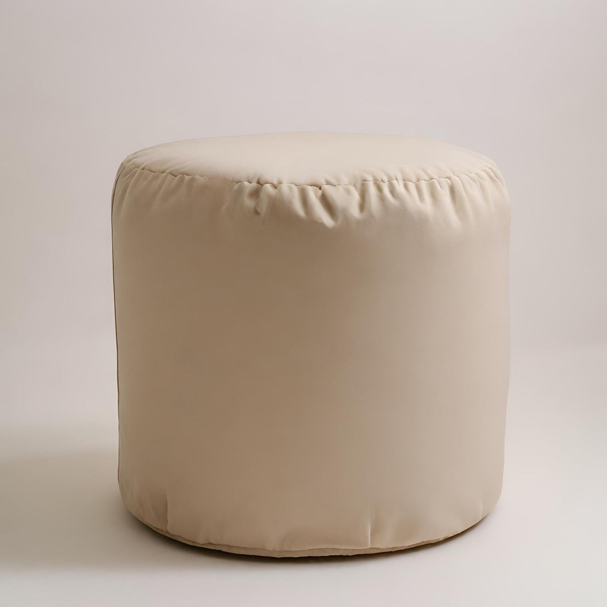 SOFT CHILL 42, Pouf Sacco Rotondo in Cotone Sfoderabile 42 x h42