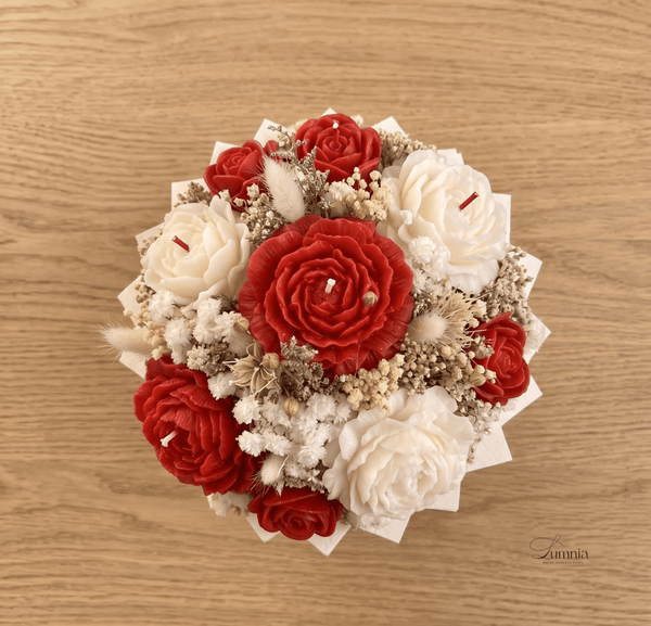 Bouquet of Candles - Red