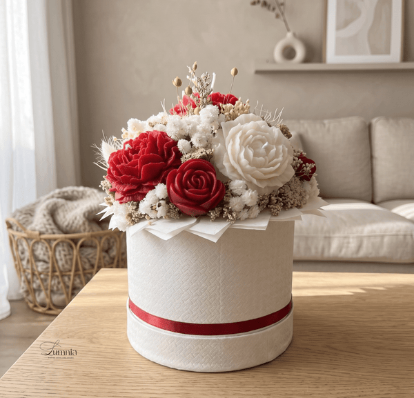 Bouquet of Candles - Red