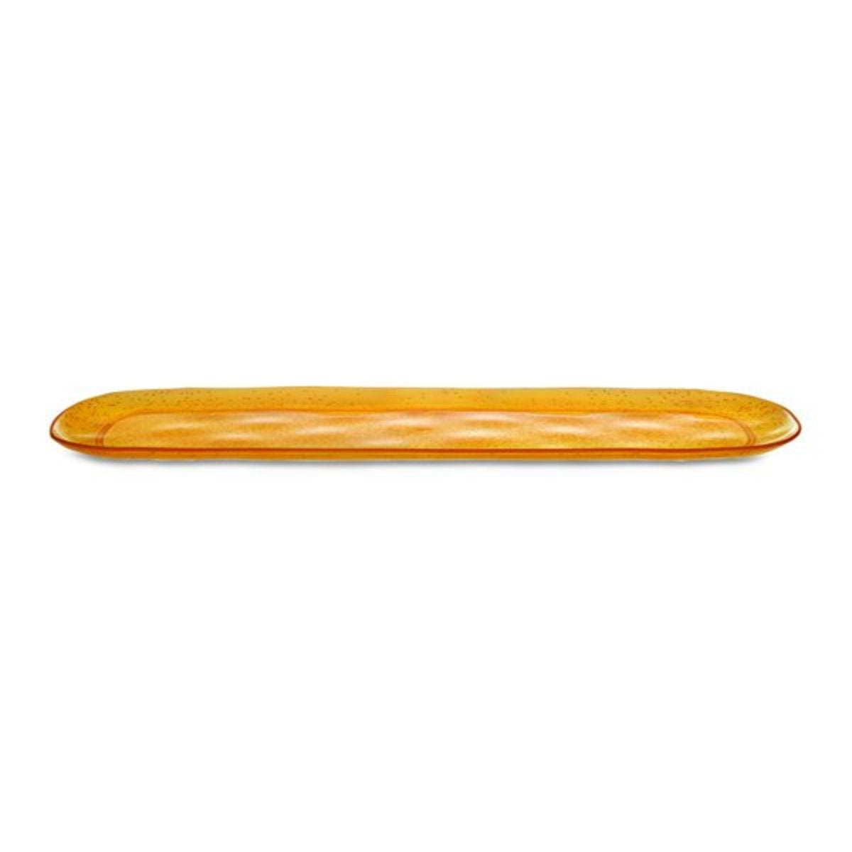 LARGE RECTANGULAR TRAY - MANDARIN - MEMENTO SYNTH