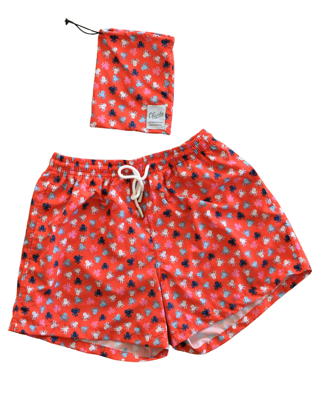 Costumi da bagno - Polpo Rosso