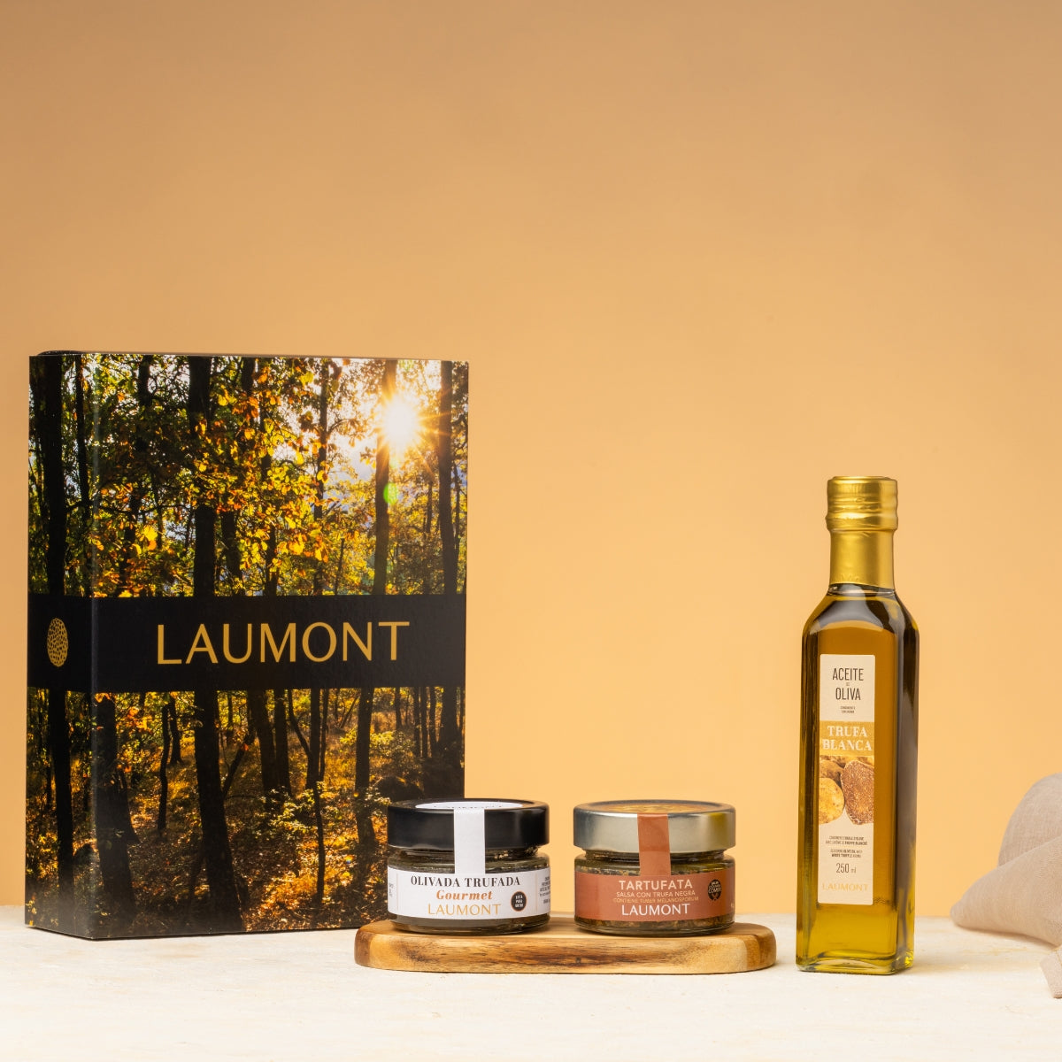 PACK EXPÉRIENCE GOURMANDE – Huile de Truffe Blanche + Tartufata + Tapenade d'Olive à la Truffe