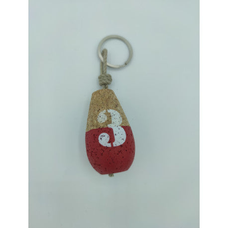 Cork Floating Keychain