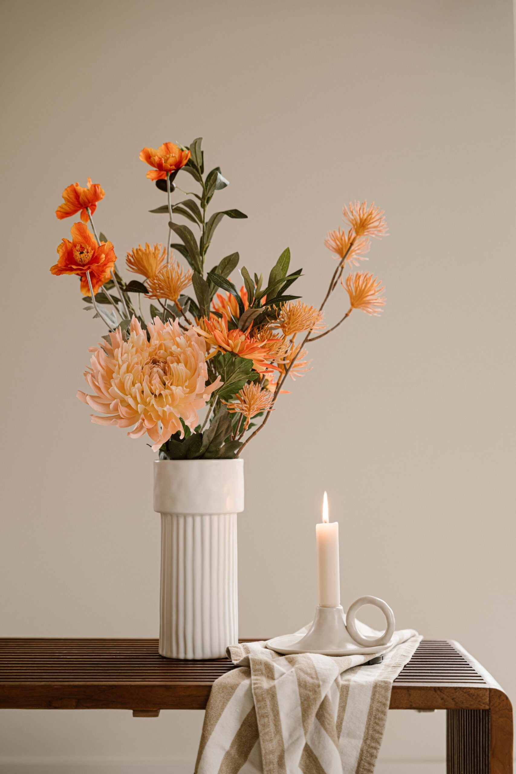 Gift Silk Bouquet Orange