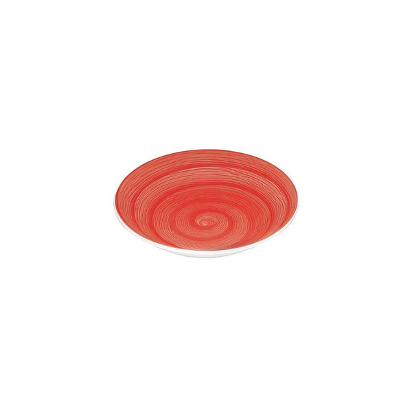 DEEP PLATE - RED - MEMENTO TABLE VERTIGO