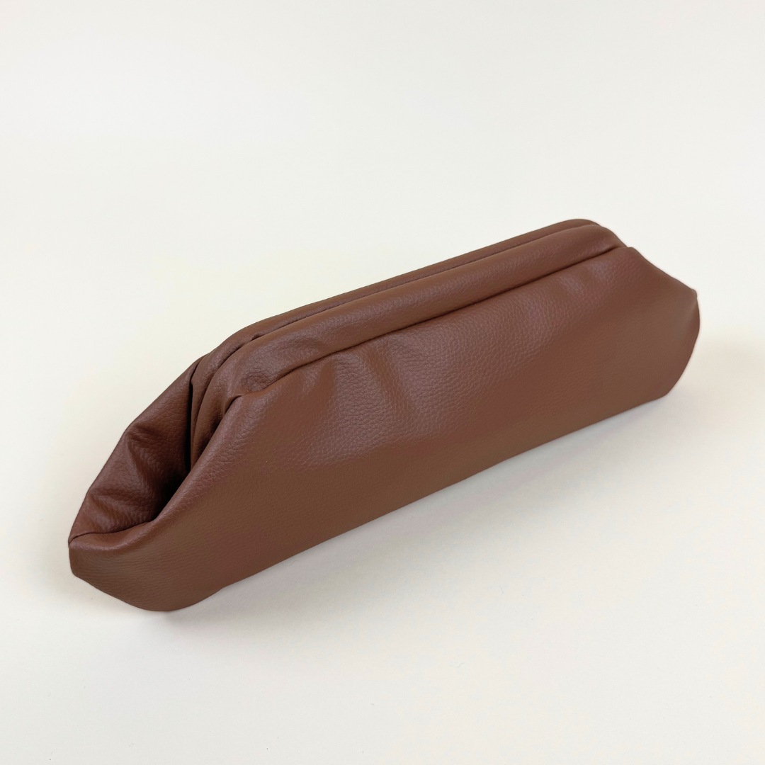 Hammered Eco-Leather Baguette