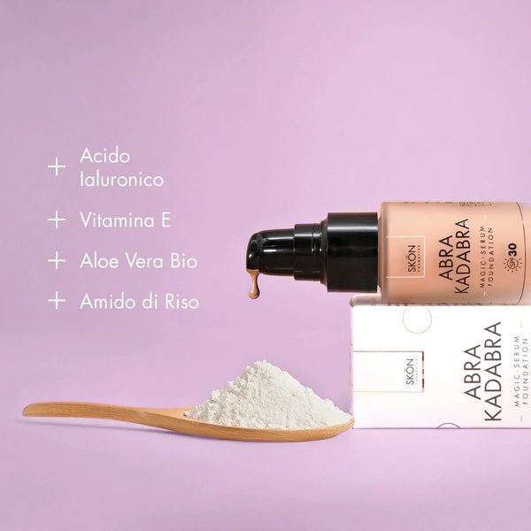 Face serum foundation with sun protection (soft matt)