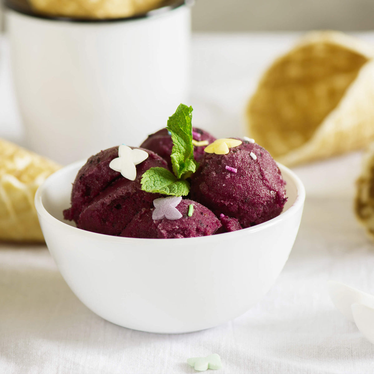 Premium acai & guarana sorbet