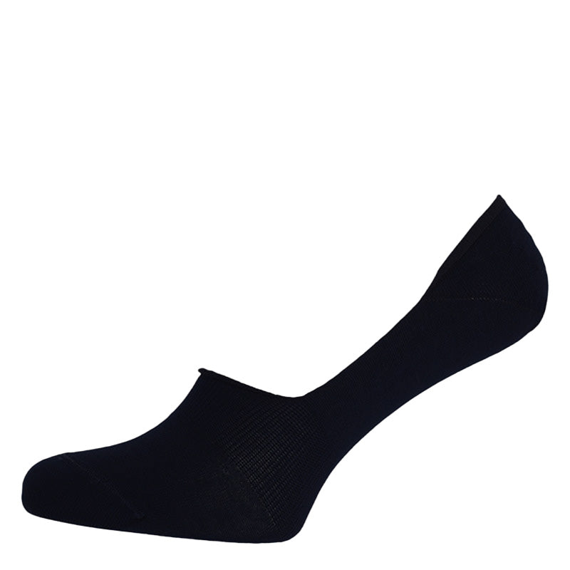 Cotton Men's Socks – Invisible | Black