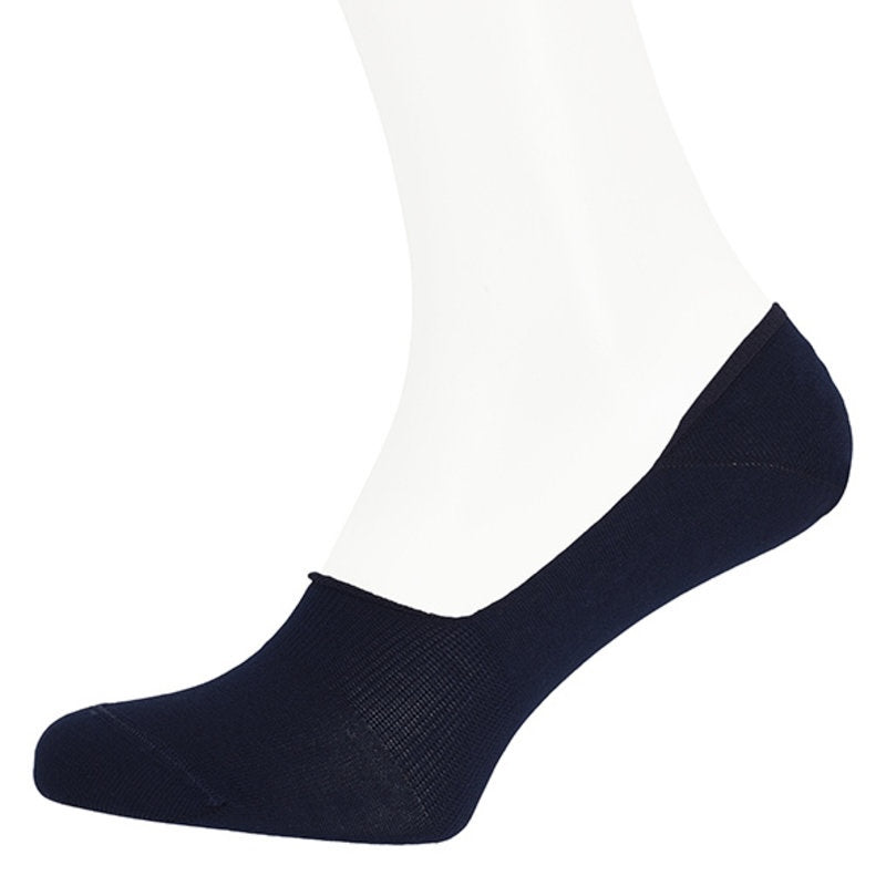 Cotton Men's Socks – Invisible | Dark Blue