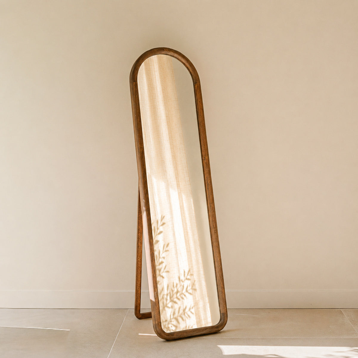 Indore Home Arch Mirror Leah - 150 x 40 cm - Wood