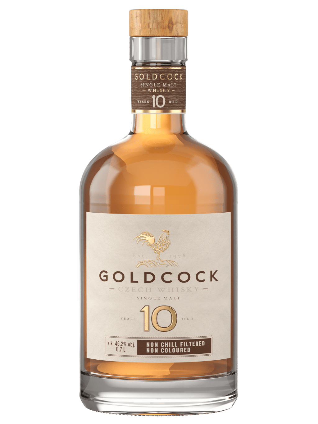 GOLDCOCK Single Malt 10yo 49,2% 0,7l