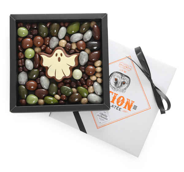 Scatola di Fantasmi di Cioccolato di Halloween