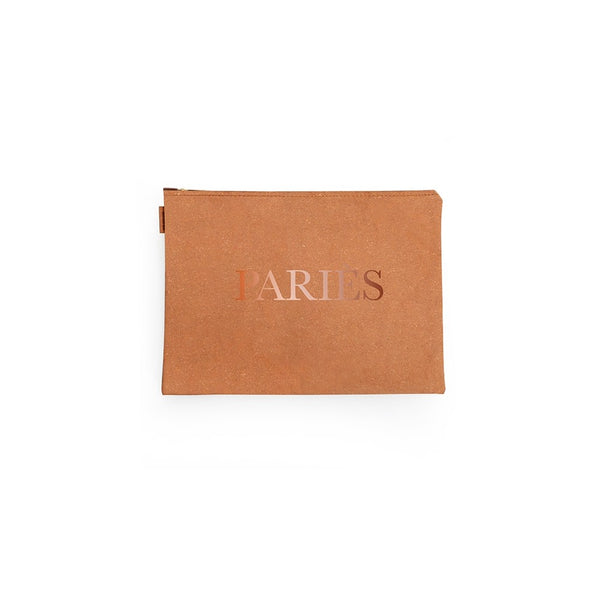 Pariès Recycled Leather Tablet Pouch