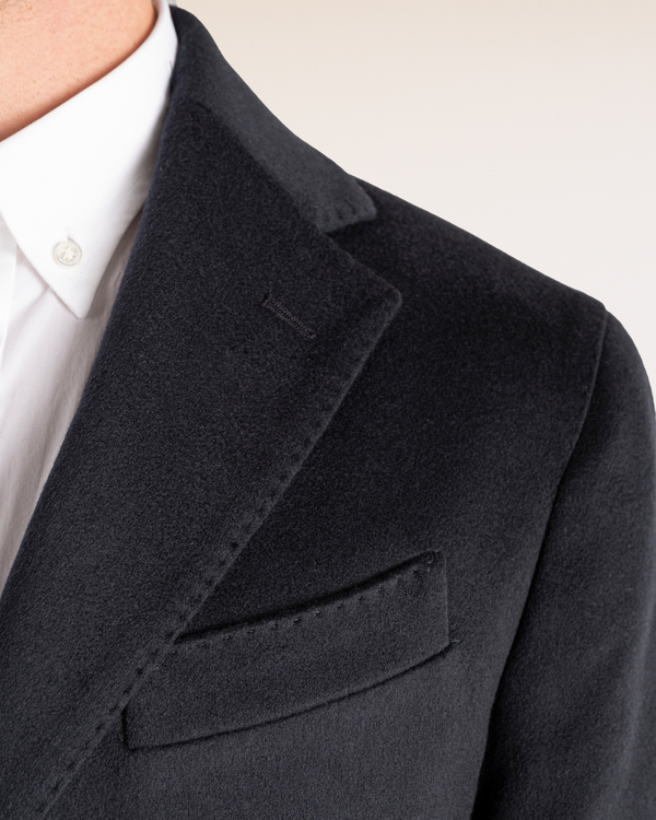 LOCOROTONDO - Navy Wool and Cashmere