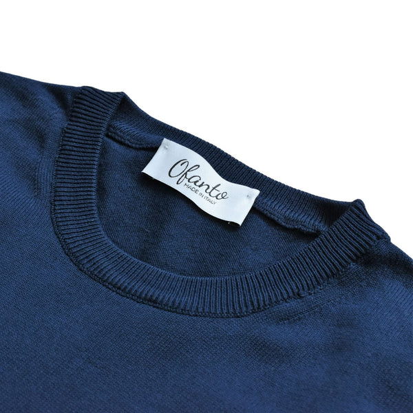 De Italiaanse Pullover - Polignano Blauw