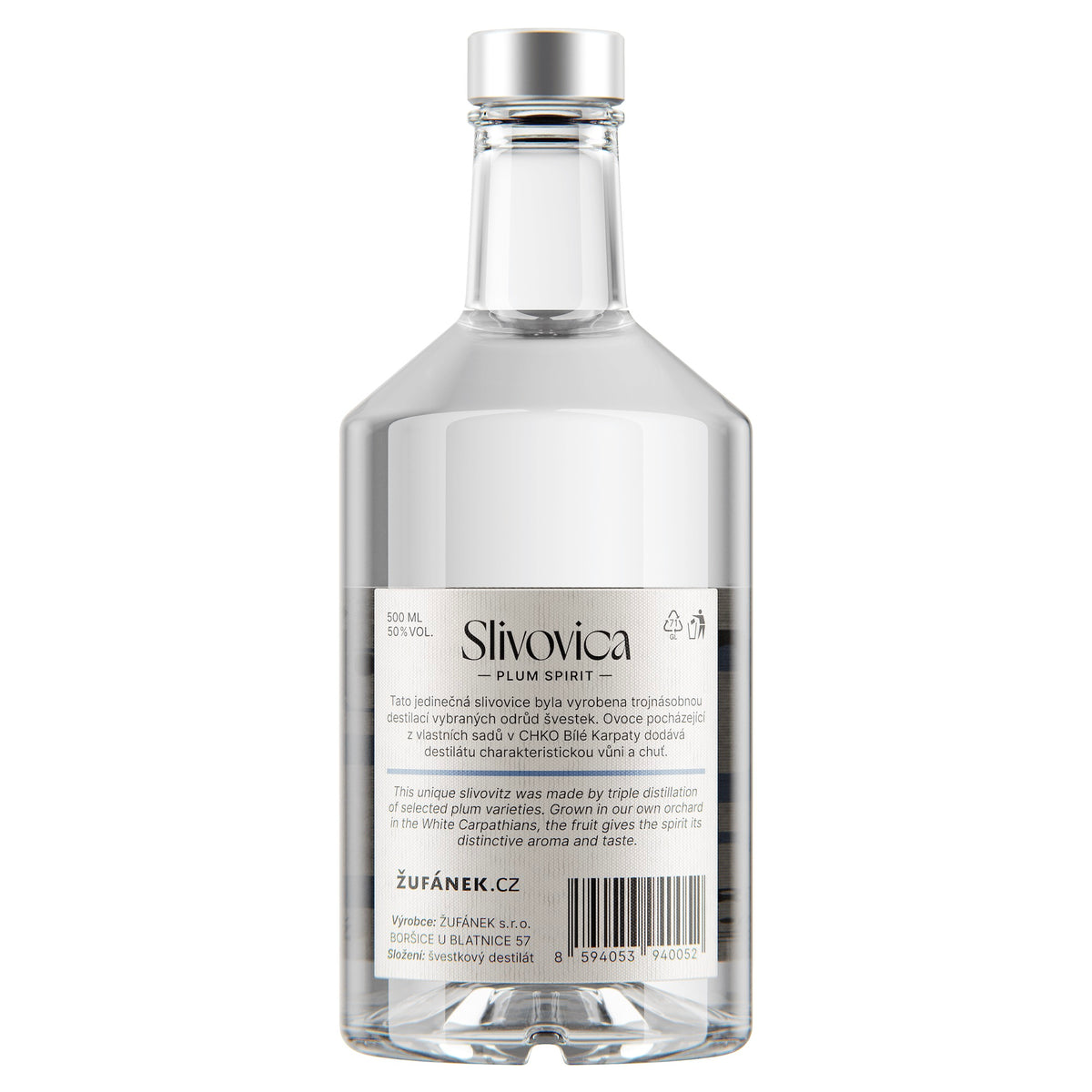 Žufánek Plum Brandy 50% 0.5l