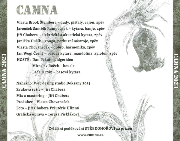 CD The Land of the Central Mountains by the band Camna