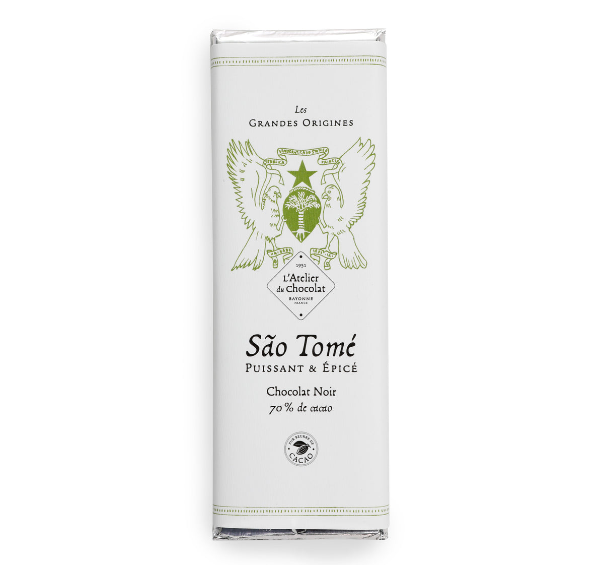 Dark Chocolate Tablet Grand Origins Sao Tomé