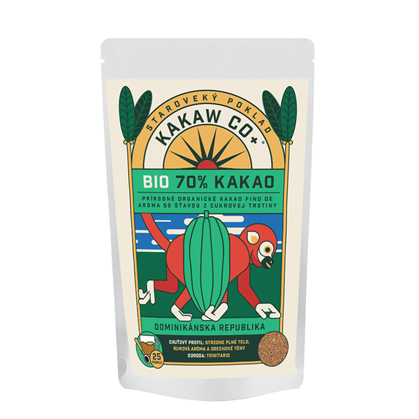 BIO 70% Cocoa - Dominican Republic Weight: 250 g