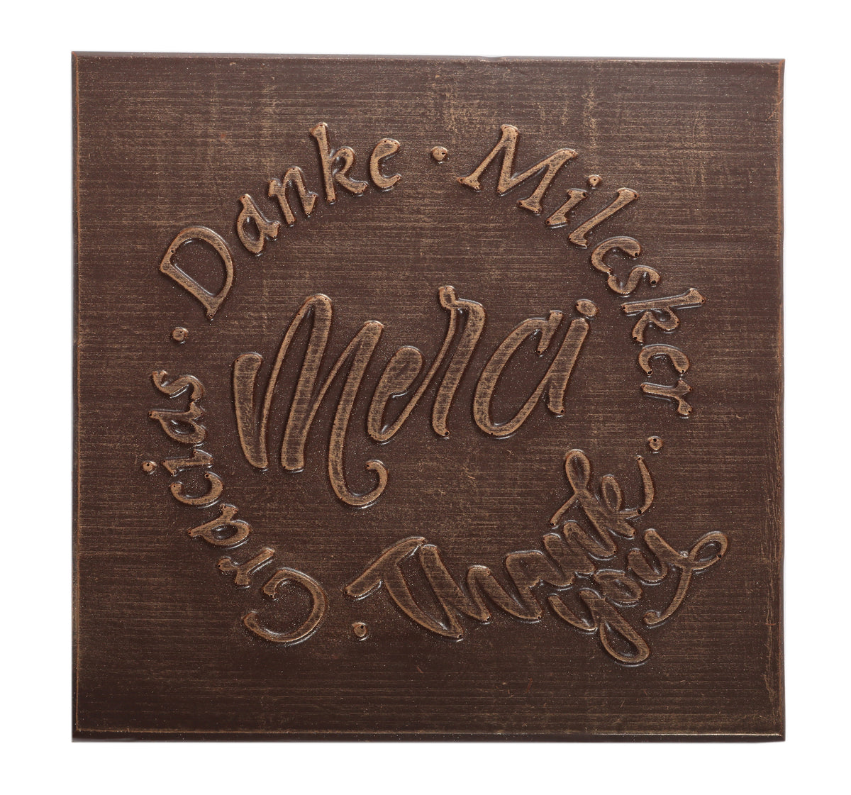 Ilbarritz Extra Dark Chocolate Box Thank You Black