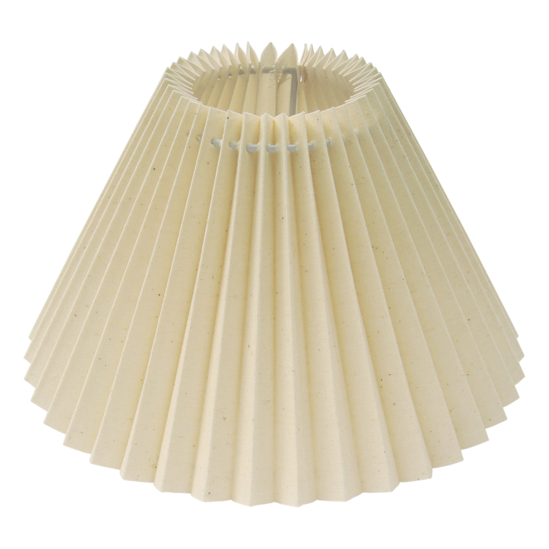Various Lampshades Top - Pleated - Natural - Ø22 & Ø25 cm