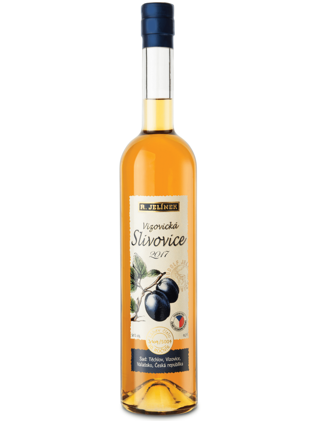 Vizovice Plum Brandy 2017 50% 0.7l